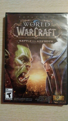 World Of Warcraft Battle Fot Azeroth Para Pc FĂsico Nuevo