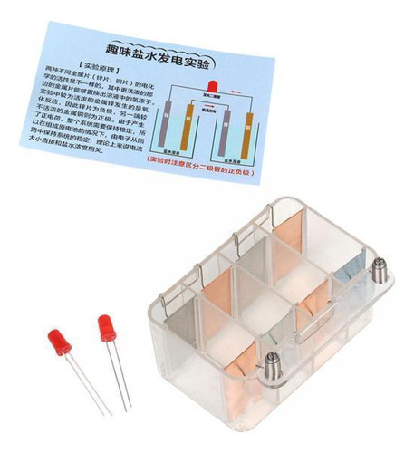 2 Modelo De Generador De Energía De Agua Salada Diy, Kit De