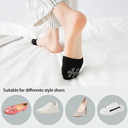 Yfunnle 10 Pares Toe Topper Calcetines Mujeres Teo Liner Haf
