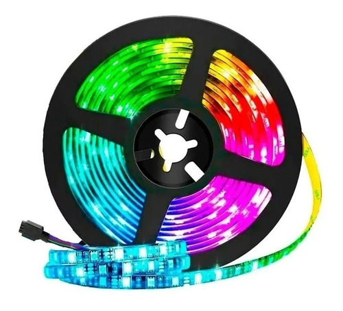 Rollo Tira Cinta 5 Mt Led 5050 Interior Rgb ¡ Super Oferta !