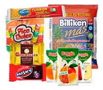 Comprar Combo Golosinas Cumpleaños Naranja 30 Chicos - Delipop