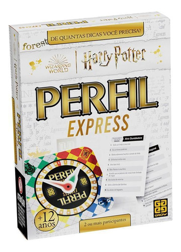 Jogo Perfil Express Harry Potter - Grow