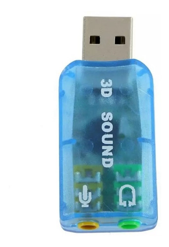 Imagen 9 de 10 de Adaptador De Tarjeta De Sonido Usb Externo Interfaz De Audio