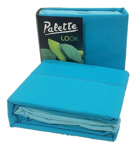 Juego Sabanas Palette Look 144 Hilos 100% Algodon 2 1/2 Pl