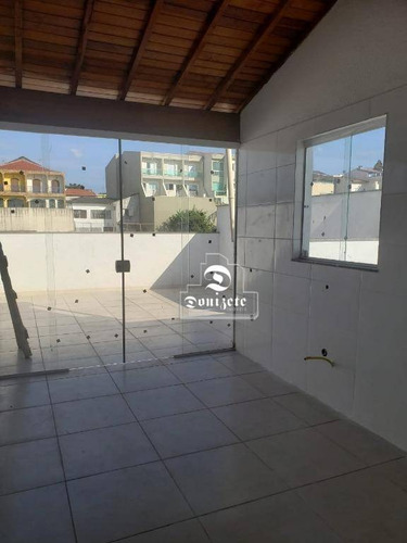 Cobertura À Venda, 88 M² Por R$ 320.000,00 - Vila Camilópolis - Santo André/sp - Co11860