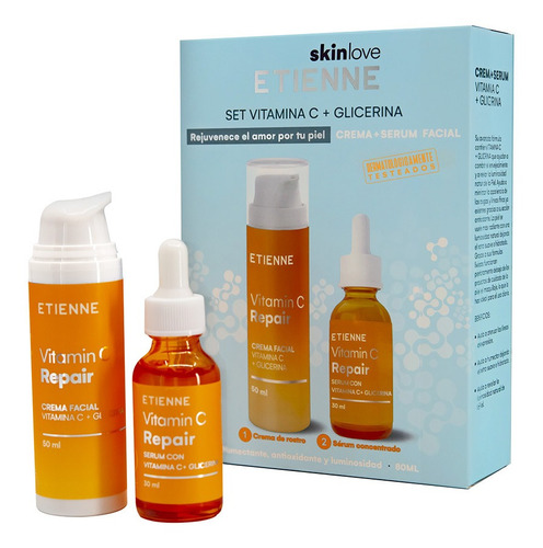 Set Vitamina C + Glicerina Etienne Skin   