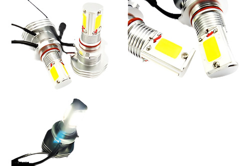 2x 9006 Hb4 Alta Potencia Cob Led Luz Antiniebla 7600lm 120w