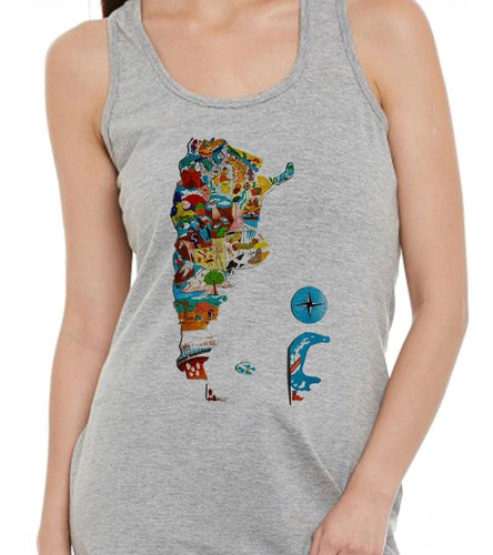 Musculosa Argentina Cultura Mapa