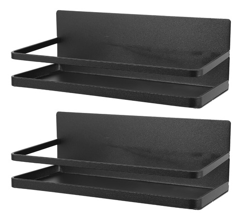 Estante De Cocina Sin Perforar, Lateral Para Refrigerador, 2