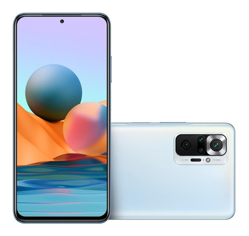 Imagen 4 de 6 de Xiaomi Redmi Note 10 Pro (Global) Dual SIM 128 GB azul glaciar 6 GB RAM