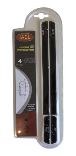 Imagen 6 de 8 de Kit Protector De Puerta Y Paragolpe Adhesivo 4 Piezas Silico