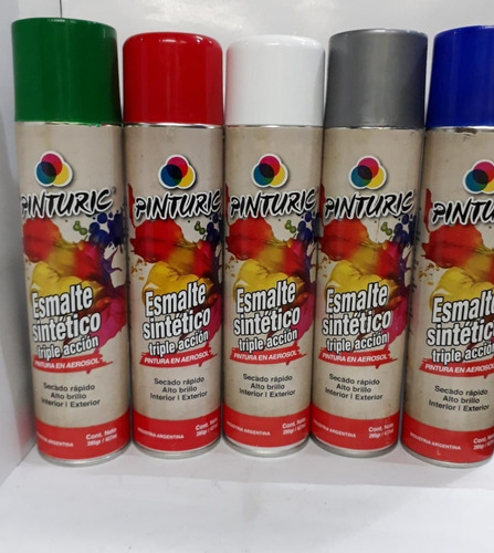 Pintura En Aerosol 440 Cc Esmalte Sintetico + Triple Accion