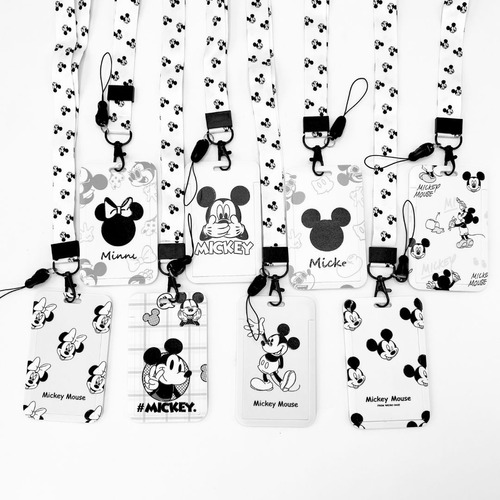 Porta Carnet O Porta Documentos De Mickey Y Minnie