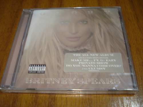 Cd Britney Spears / Glory (nuevo Y Sellado) Europeo