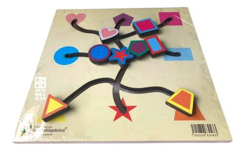 Laberinto Estimulación Temp Figuras Geometr Juego Didáctico