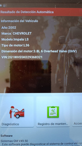 Computadora De Motor Chevrolet Impala 2002 3.8 12209624 Dryr (Usado)