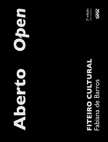 Aberto [open] Fiteiro Cultural: Aberto [open] Fiteiro Cultural, De Barros, Fabiana De. Editora Sesc-sp (wmf), Capa Mole, Edição 2 Em Português, 2017