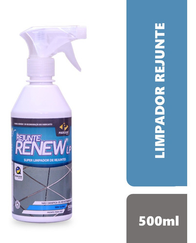 Limpador Rejunte Renew Lp 500ml Pisos Porcelanato Ceramica