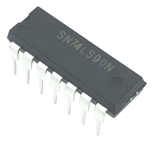 Contador De Décadas 7490 A 4 Bits 7 Segmentos 74ls90
