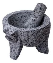 Comprar Molcajete Piedra Volcánica 100% Natural #6 Salsas Guacamole