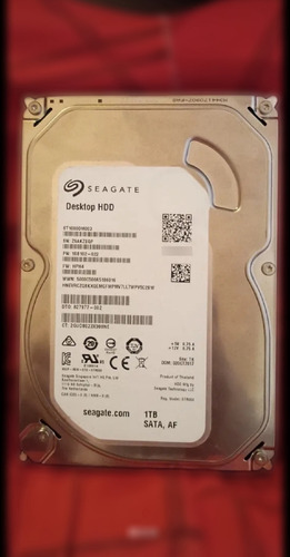 Seagate St1000dm003 1tb 7200rpm Plateado (Usado)