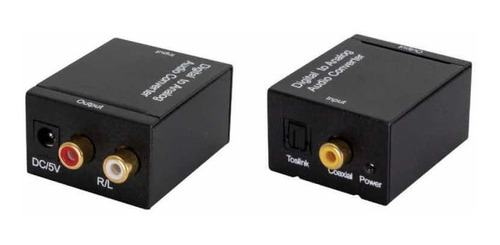 Convertidor Audio Digital Optico A Analogico Rca Philco