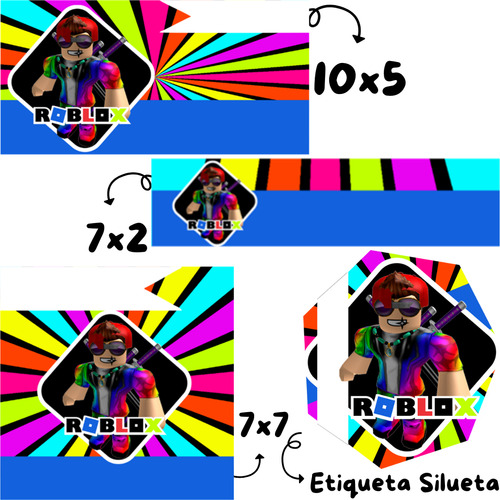 Kit Imprimible Etiquetas Escolares Roblox Nene Pdf