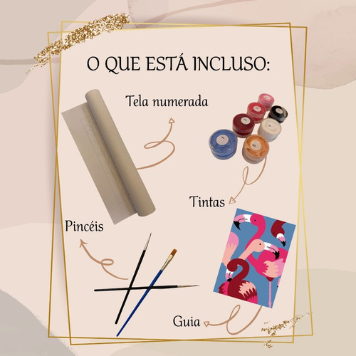 Kit Pinte Você Mesmo - Montanha E Sol - Arte Em Números