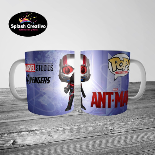 Taza Ant Man Nueva