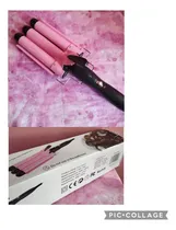 Comprar Rizadora De Cabello Triple Barril Ondas Sirena