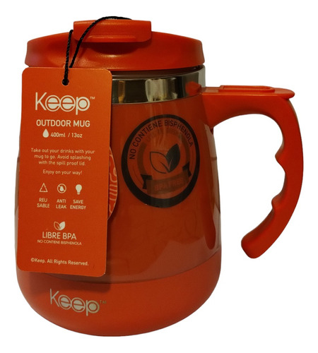 Taza Térmica Keep Mut Outdoor 400ml