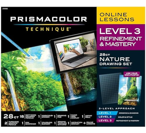 Técnicas Prismacolor Lecciones De Arte Digital, Juego De Dib