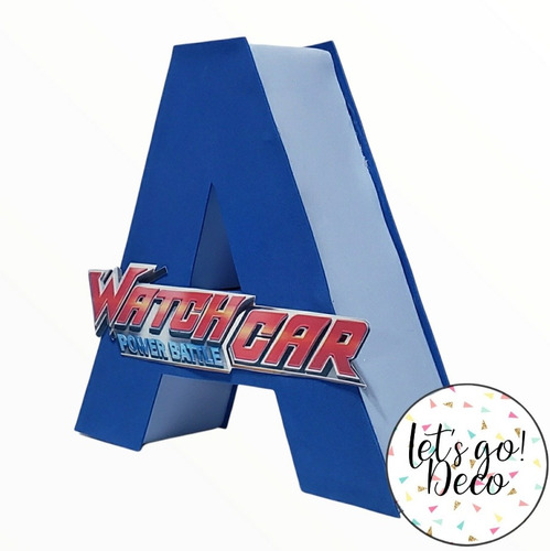 Letras 3d Watch Car Genesis
