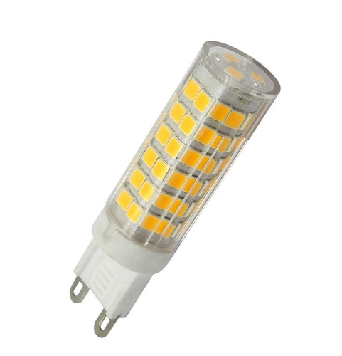Lampara Bipin Led X10 G9 220v 6w Luz Cálida- Glowlux- E. A Luz Cálida