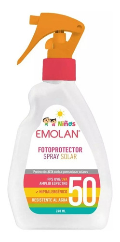 Emolan Solar Bebé & Niños Gat Fps50 240ml