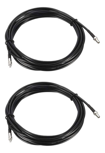 Ta-vigor Cable Coaxial Rg174 Rf  2 Unidades De 16.4 Ft/16.4 