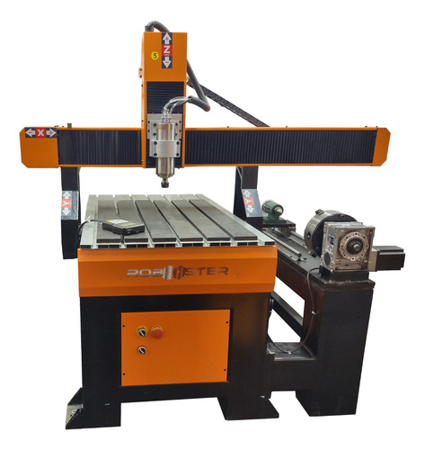 Cnc Router Robooster 6090 4 Eixos 2200w Com Bancada