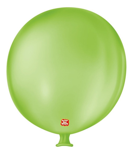 Bexigão Balão Super Gigante Verde Lima 35 Pol 89cm São Roque