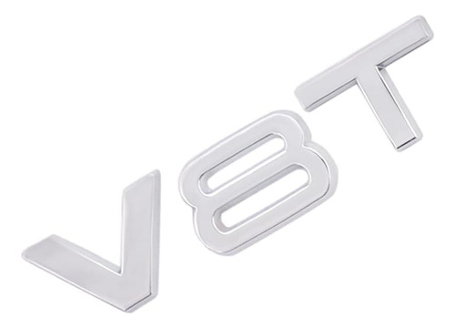 V8t Emblema 3d Mataje Insignia De Metal Carretera Puerta De