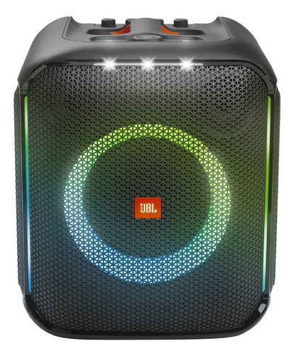 Caixa De Som Partybox Encore Com Microfone Jbl - Preta Preto