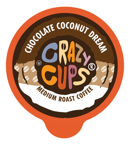 Crazy Cups Caf Saborizado Para Mquinas Keurig K-cup, Chocola