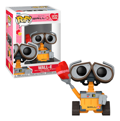 Funko Pop! Disney San Valentín Wall E Pixar Corazón