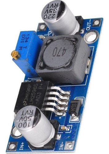 10 Regulador De Tensão Lm2596 3a Dc Step Down Para Arduino