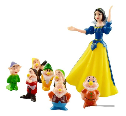 Princesa Mini Figura Colección Decoración Blancanieves 