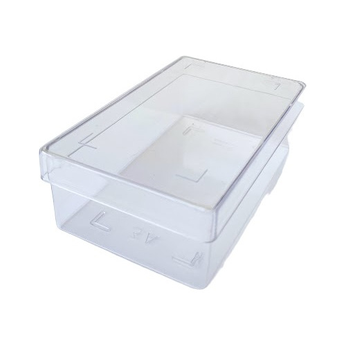 Caja Tarjetas Personales 3d Acrílico Transparente X 5 Unid