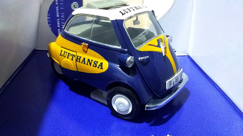  1955 Bmw Isetta 250 Lufthansa Escala 1:18 Marca Revell