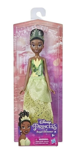 Muñeca Princesa Royal Shimmer- Tiana -disney Hasbro 