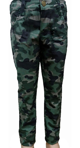 Pantalon Camuflado Niño Chupin Elastizado Todos Los Talles!