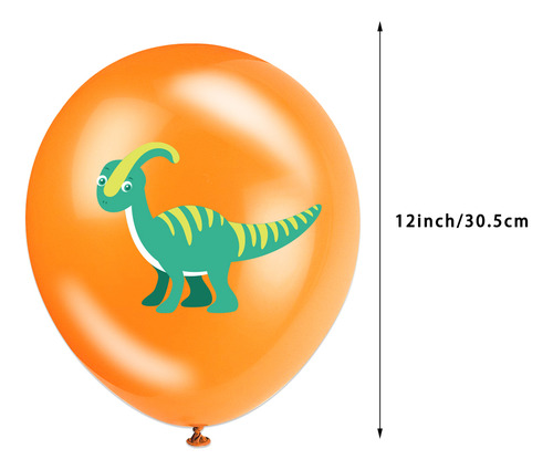 Kit Fiesta Decoración Globos Cumpleaños Dinosaurios 50pcs