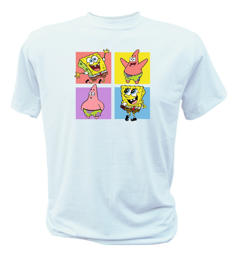 Camiseta Blusa -  Bob Esponja E Patrick